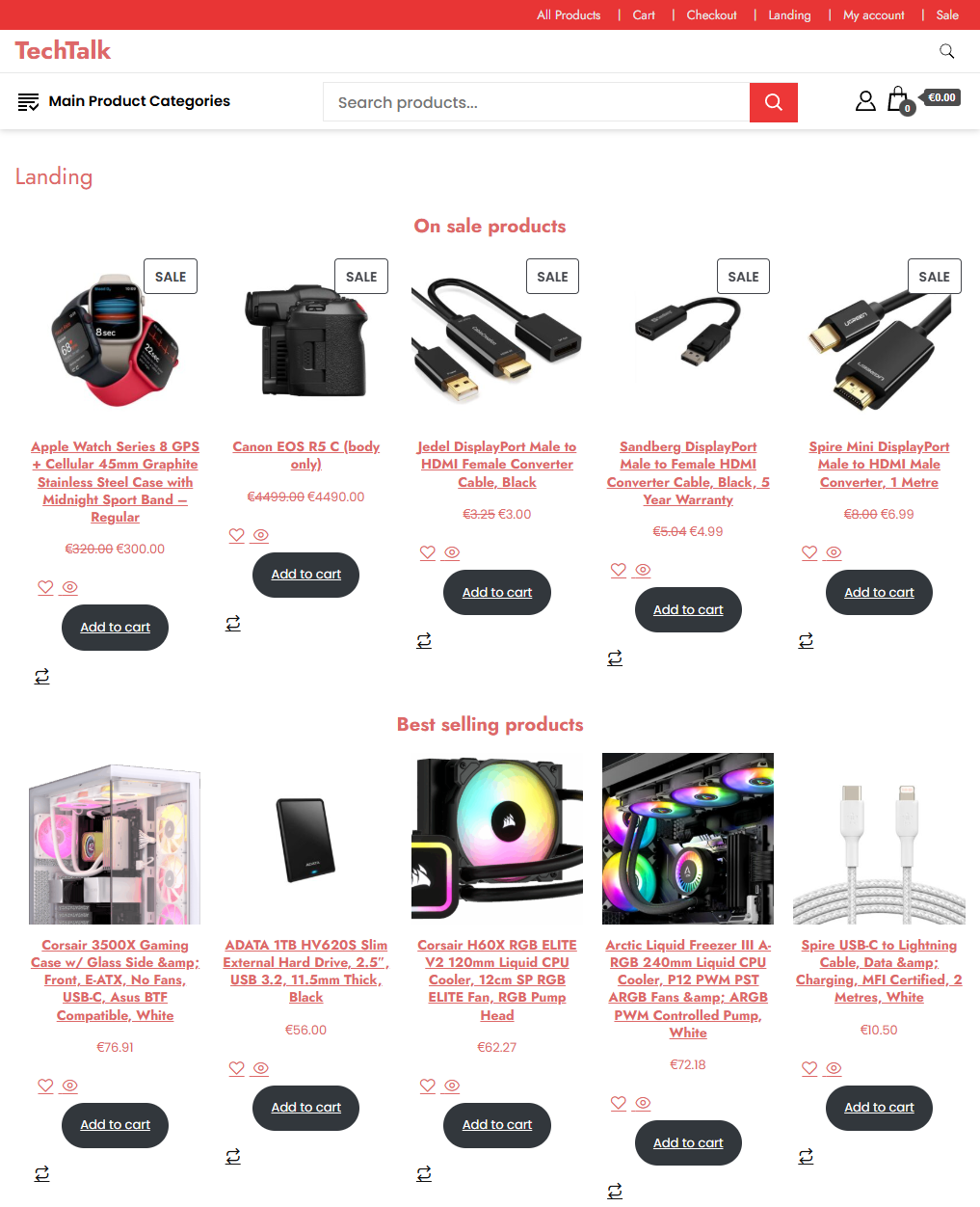 Screenshot Shop 2: TechTalk